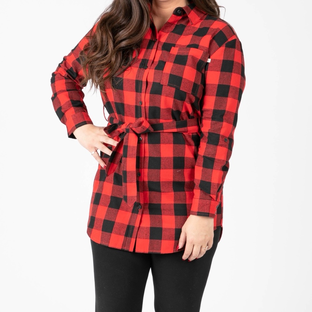 Buffalo Plaid Tunic